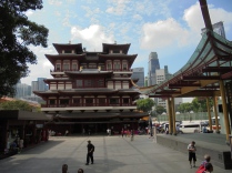 Un temple bouddhiste